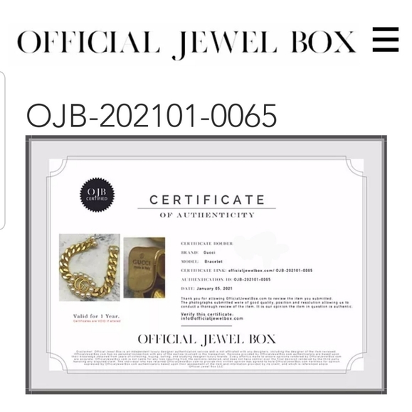 *SOLD* GUCCI 100% Authentic Pearl bracelet! - Picture 5 of 10